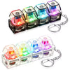 LED Macaron Keyboard Fidget Toy with Keychain