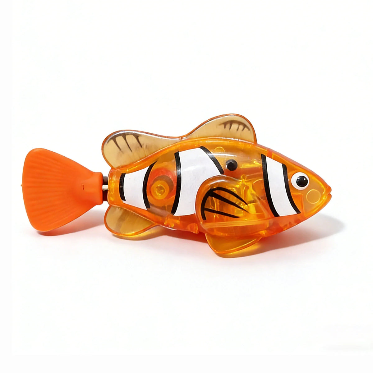 Glowing Robotic Fish Toy with Water-Activated Swimming