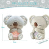 Cuddly Koala Plush Sleep Aid with Night Light and Soothing Sounds