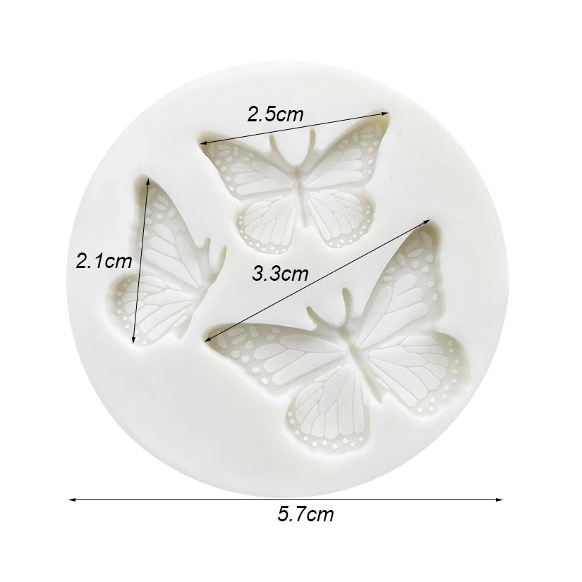 Butterfly Silicone Cake Mould for Fondant & Chocolate Decorating