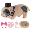 Realistic Soft Silicone Piglet Plush Toy