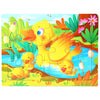 Wooden Animal Jigsaw Puzzles for Toddlers (Set of 12)