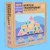 Rainbow Wooden & Acrylic Building Blocks for Creative Play