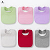 6-Pack 100% Cotton Baby Bibs for Drooling & Teething