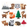 Woodland Animals Felt Sewing Craft Kit for Kids