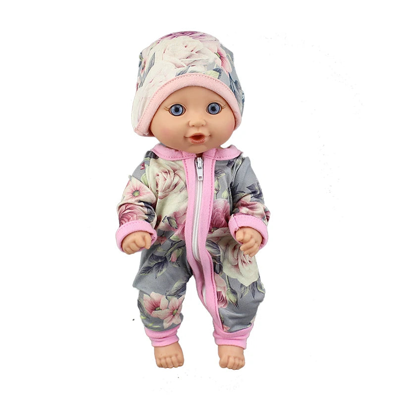 Jumpsuit Outfit for 10-12 Inch Dolls