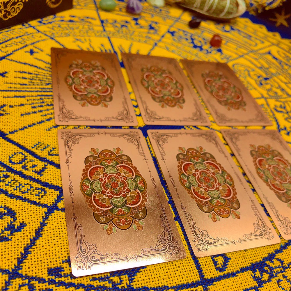 Gold Foil Rider Waite Tarot Deck