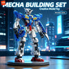 Mecha Robot Building Blocks Set - 648 Pieces, Poseable DIY Model Kit