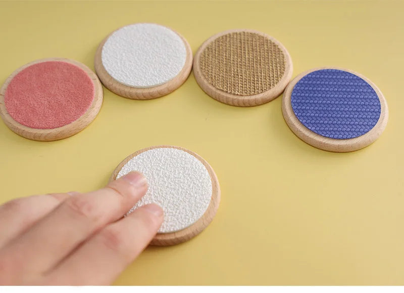 Montessori Tactile Matching Game for Sensory Learning