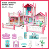 Dream Villa Dollhouse Playset with Furniture for Kids