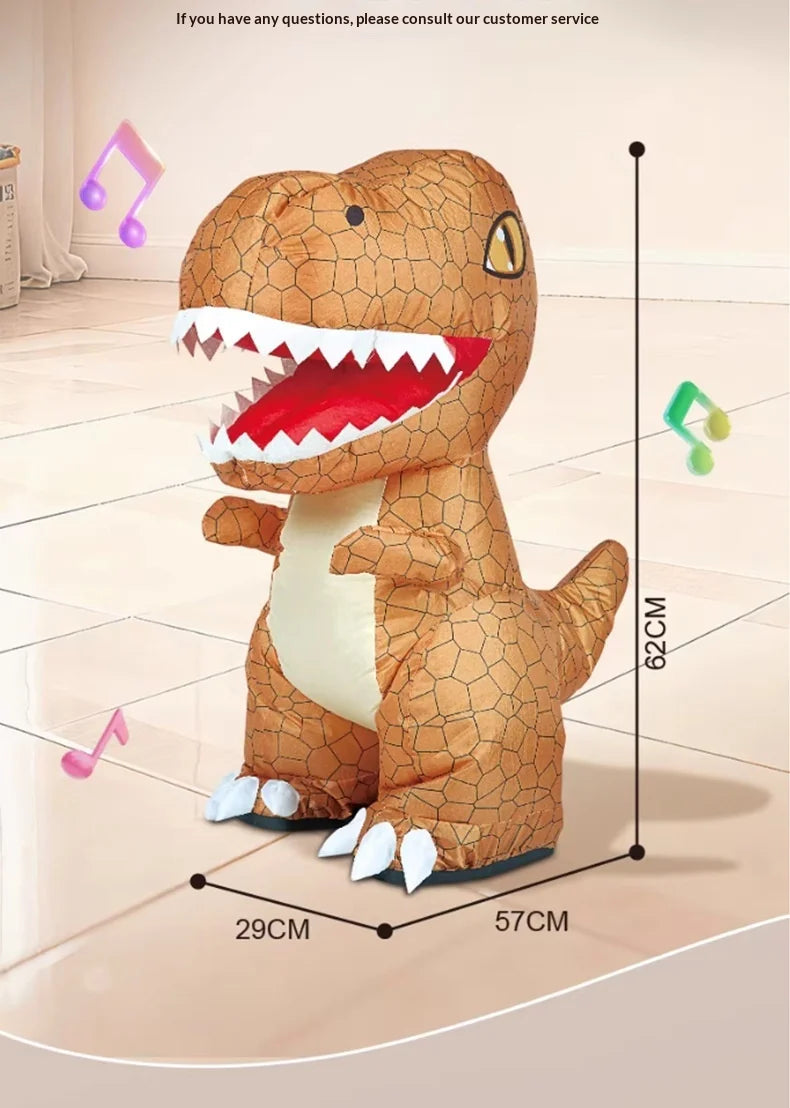 Remote Control Walking Dinosaur Toy with Light and Sound