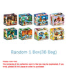 A collection of ten boxed Meme Brainrot trading cards featuring various funny characters and scenes.