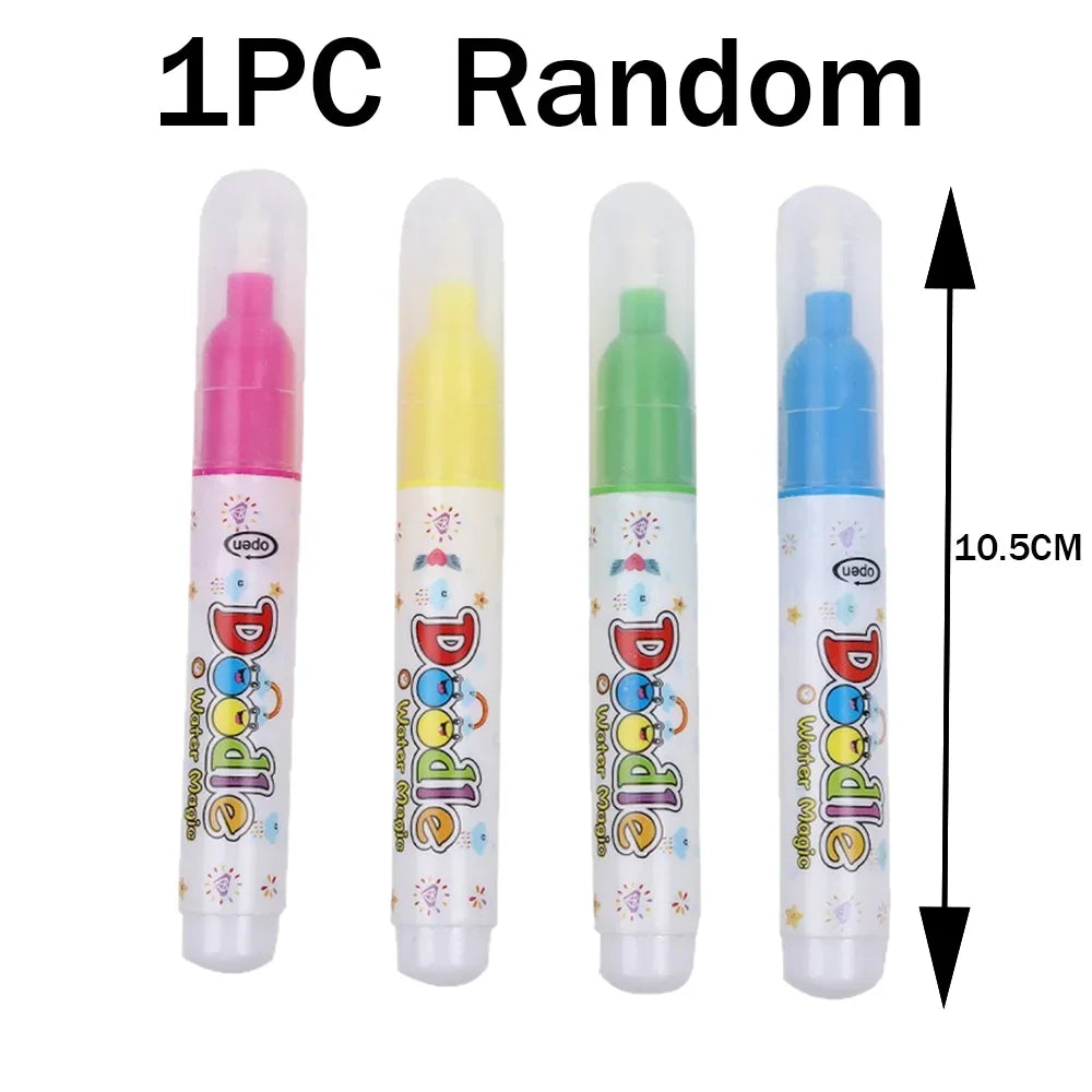 Reusable Water Drawing Book with Refillable Pen