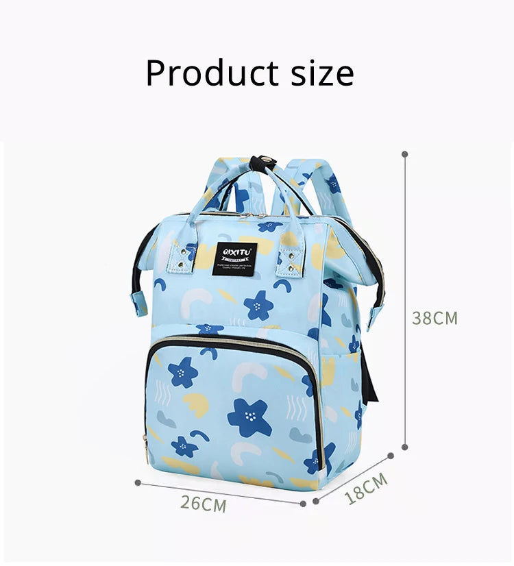 Large Capacity Waterproof Maternity Diaper Bag Backpack