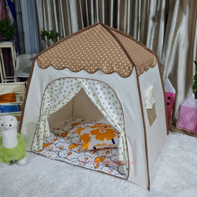 Foldable Kids Play Tent with Dome Design