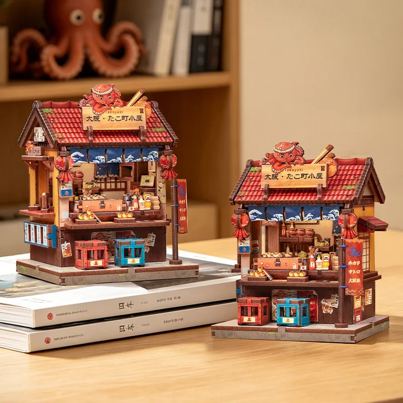 Japanese Mini Store Book Nook DIY Kit