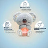 Cuddly Koala Plush Sleep Aid with Night Light and Soothing Sounds