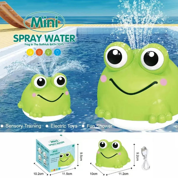 Automatic Spraying Bath Toys - Smart Sensor Whale & Frog Water Play for Kids