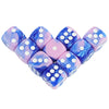 12mm Acrylic Dice Set – Mixed Colors, 10-Pack for Tabletop Gaming