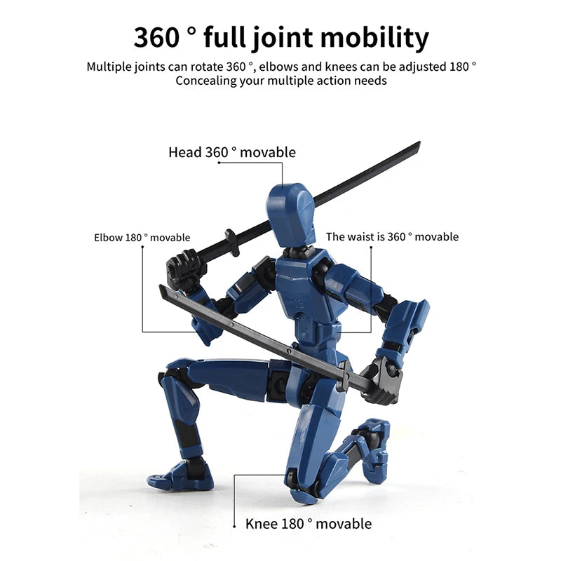 Articulated Shapeshift Robot Action Figure