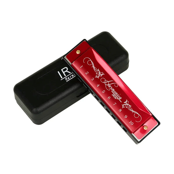 Colorful C Key Harmonica for Beginners – 10 Hole 20 Tone