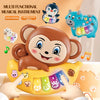 Interactive Musical Piano Toy with Animal Friends