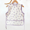 Waterproof Baby Full-Coverage Feeding Bib with Long Sleeves