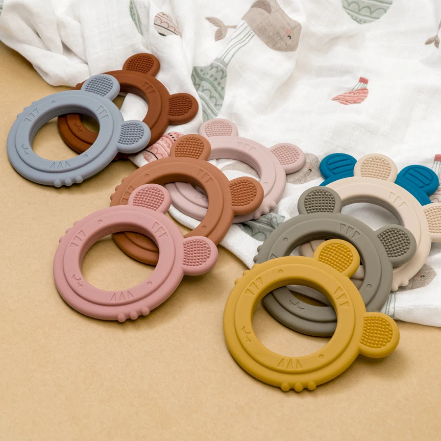 Cartoon Rabbit Silicone Baby Teether