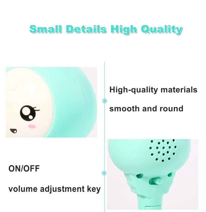 Musical Rabbit Rattle and Teether Toy for Babies