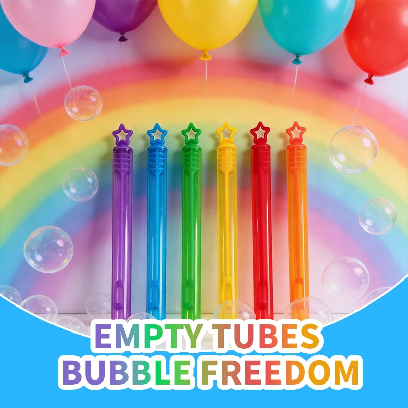 Mini Star-Top Bubble Wands for Party Favors (Set of 12/24)