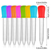 5ml Silicone Pipette Droppers for Liquid Transfer (Set of 5)