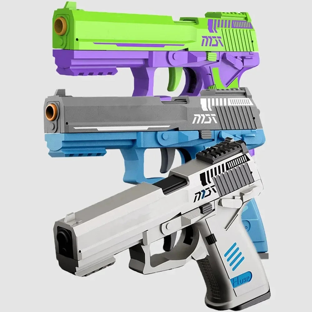Reusable Toy Gun Shells and Bullets for M1911, SIG17 & USP Models