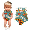 Adorable Romper Outfit Set for 16-Inch Dolls