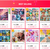 Cherry Blossom Tower Diamond Painting Kit – DIY 5D Wall Art for Adults