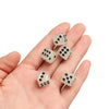 Glow-in-the-Dark Acrylic Dice Set for Games and Parties
