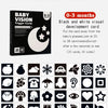 High-Contrast Baby Flash Cards for Visual Development