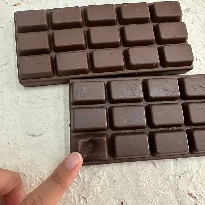 Chocolate Shape Squishy Stress Relief Toy – Slow Rebound Sensory Fidget for Adults