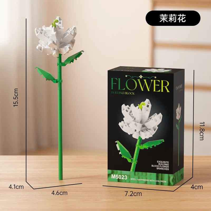 Botanical Blooms Building Block Set