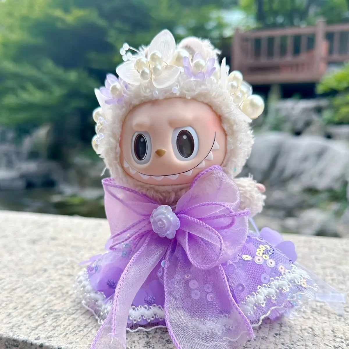 Dreamy Fairy Outfit for Labubu and SkullPanda Dolls
