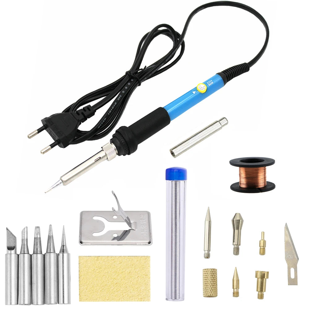 Adjustable Temperature Wood Burning & Soldering Pen Kit
