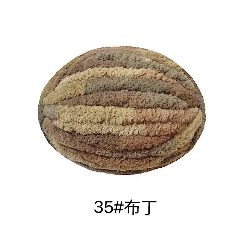 Chunky Chenille Yarn for Knitting and Crochet