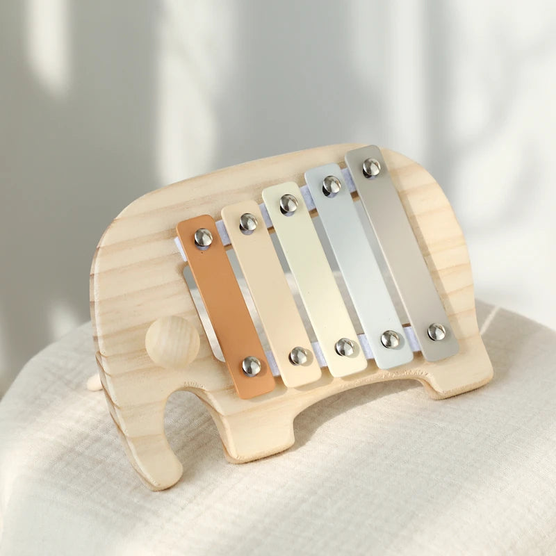 Cartoon Elephant Xylophone Musical Toy for Toddlers