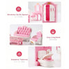 Mini Dollhouse Furniture Set – Bedroom & Kitchen Playset for Kids