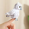 Adorable Mini Plush Finger Puppet Set – Parrot, Peacock, Shark & Octopus