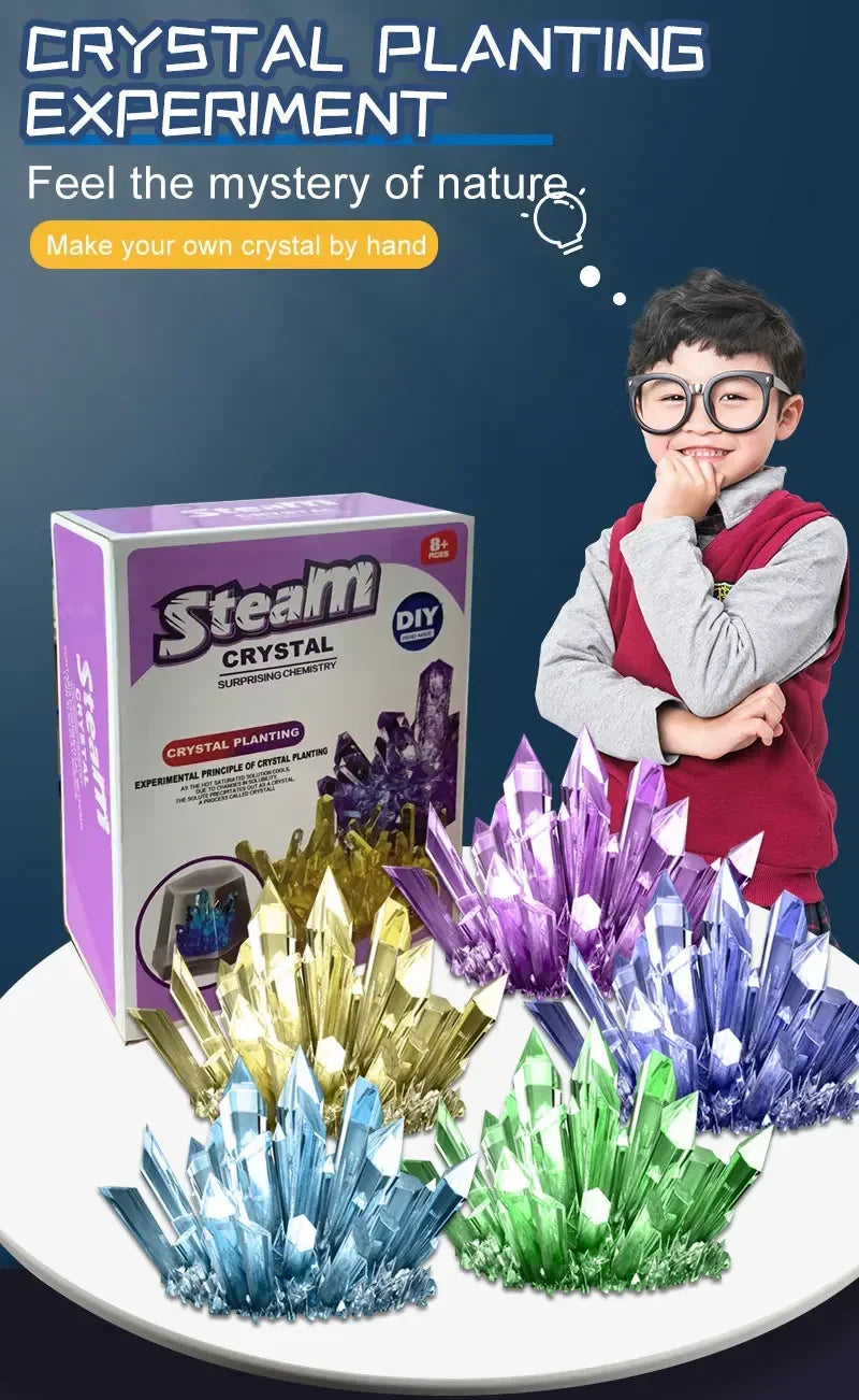 Crystal Growing Science Kit for STEM Learning