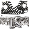 Cone Stud Rivets with Screw Backs for DIY Leather, Clothing & Accessories