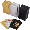 24K Gold Metallic Waterproof Playing Cards