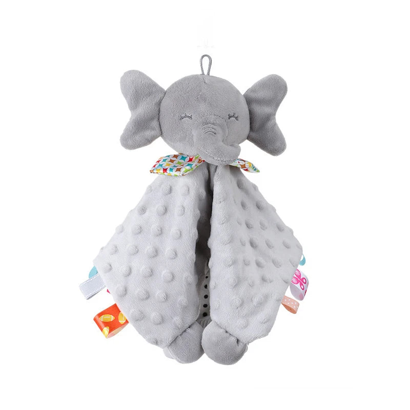 Cuddly Elephant Baby Comforter with Teether & Rattle