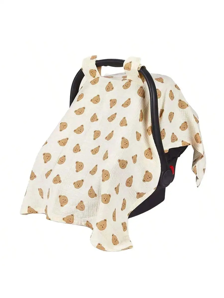 Baby Stroller Sunshade and Dust Cover - Soft Breathable Canopy