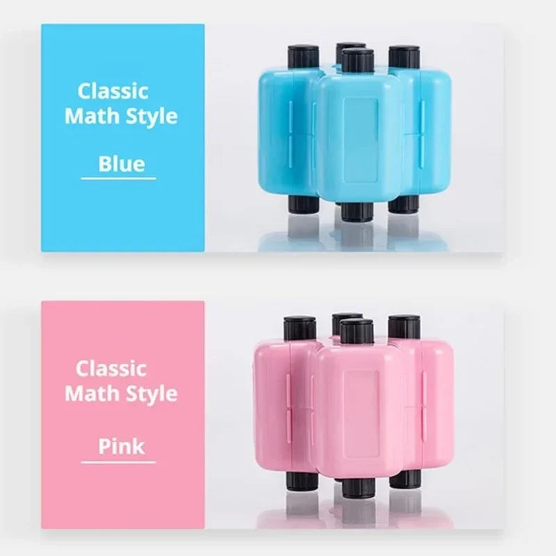 4-in-1 Math Roller Stamp for Addition, Subtraction, Multiplication & Division